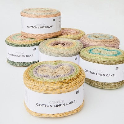 Rico Yarns Creative Cotton Linen Cake