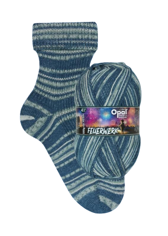 Opal Sock Yarn | Firework (4 ply)
