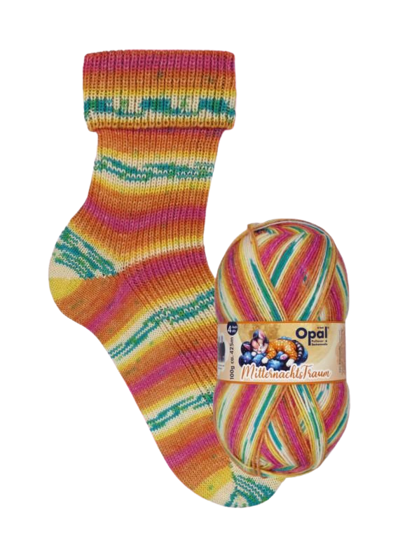 Opal Sock Yarn | Midnight Dream (4 ply)