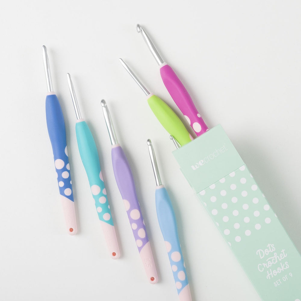 WeCrochet Dots Crochet Hook Set – Central Purl