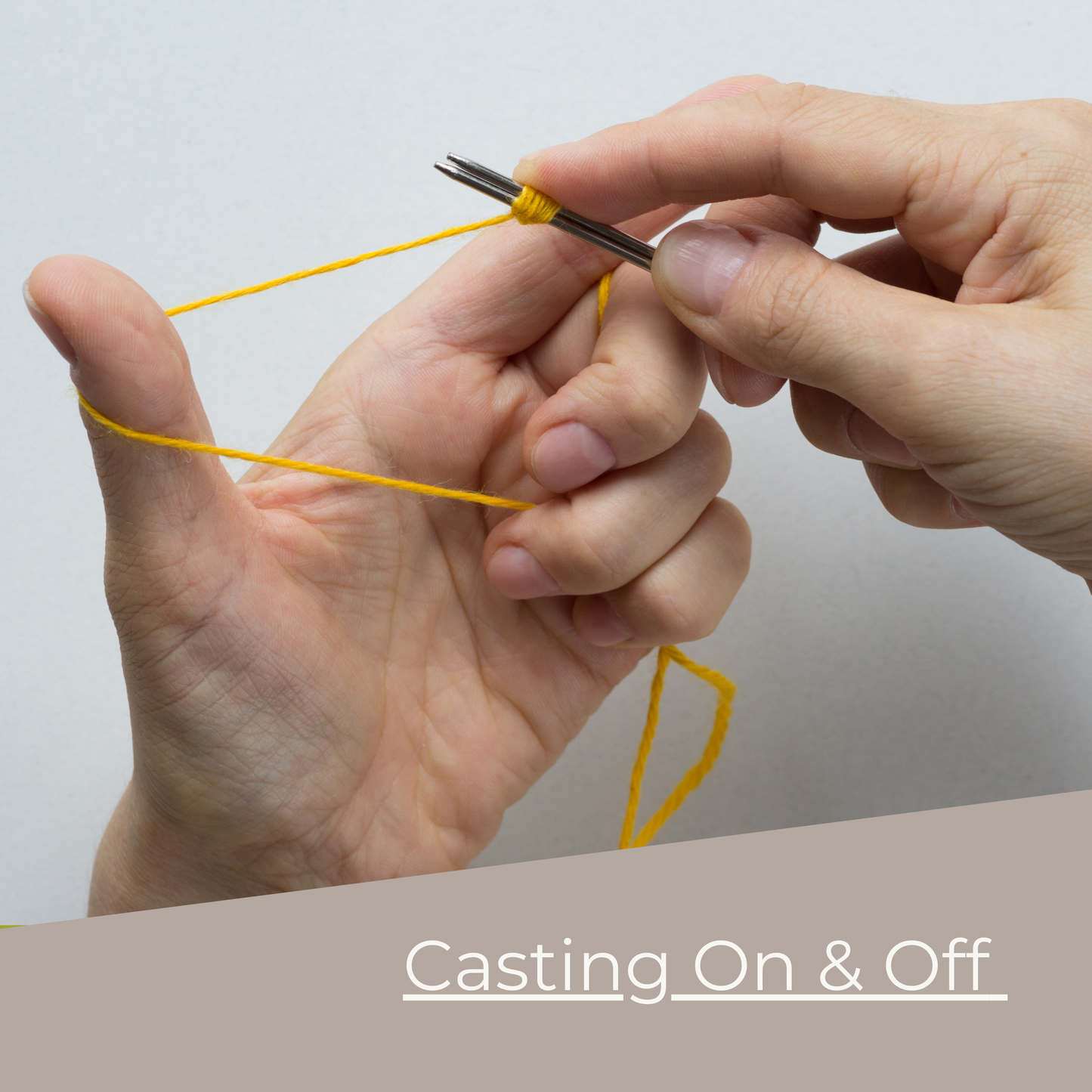 Casting On and Off in Knitting | October 17