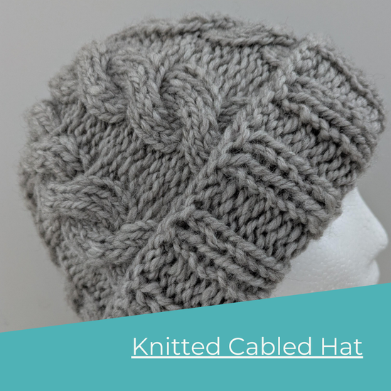 Knitted Cabled Hat | October 4