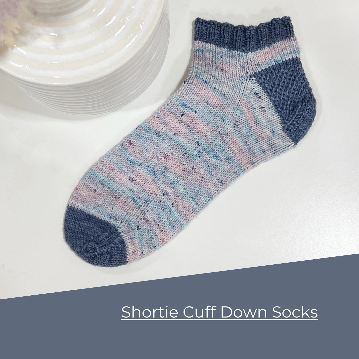 Shortie Cuff-Down Socks | December 3 & 10