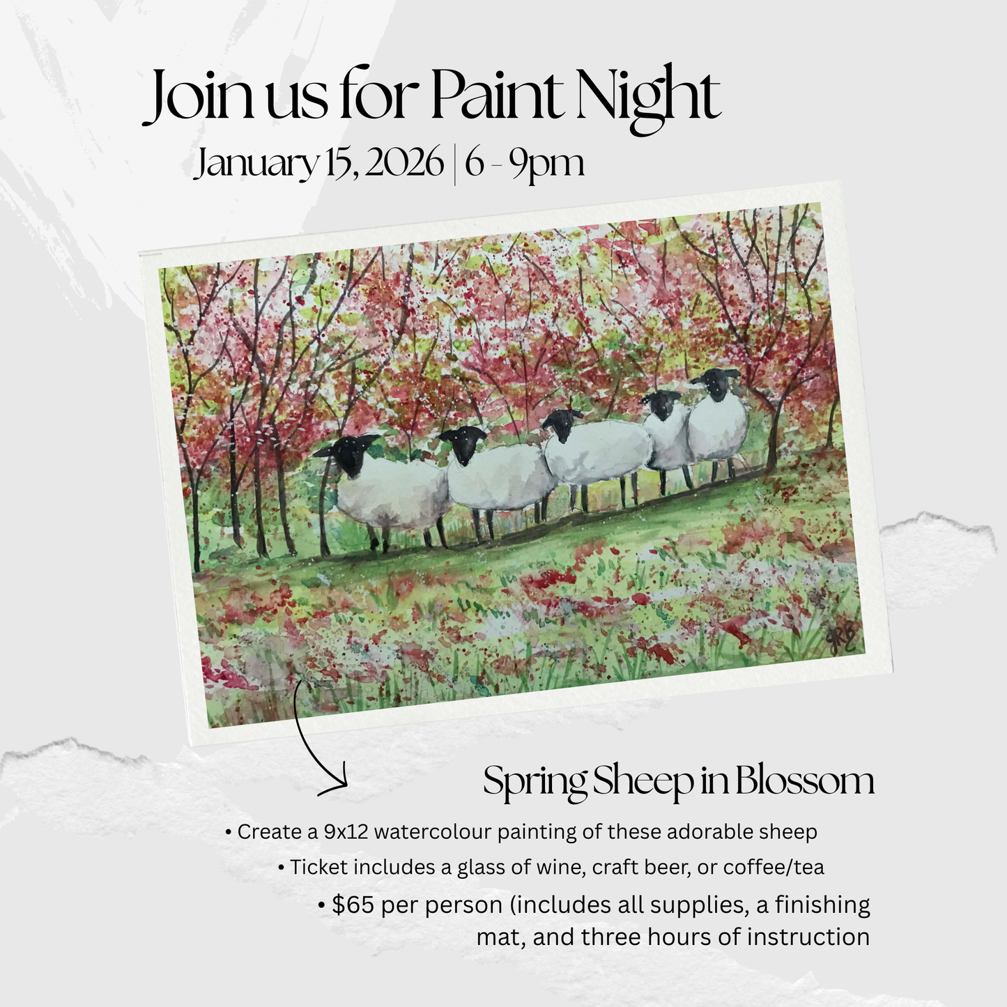 Paint Night *Limited to One Person Per Order