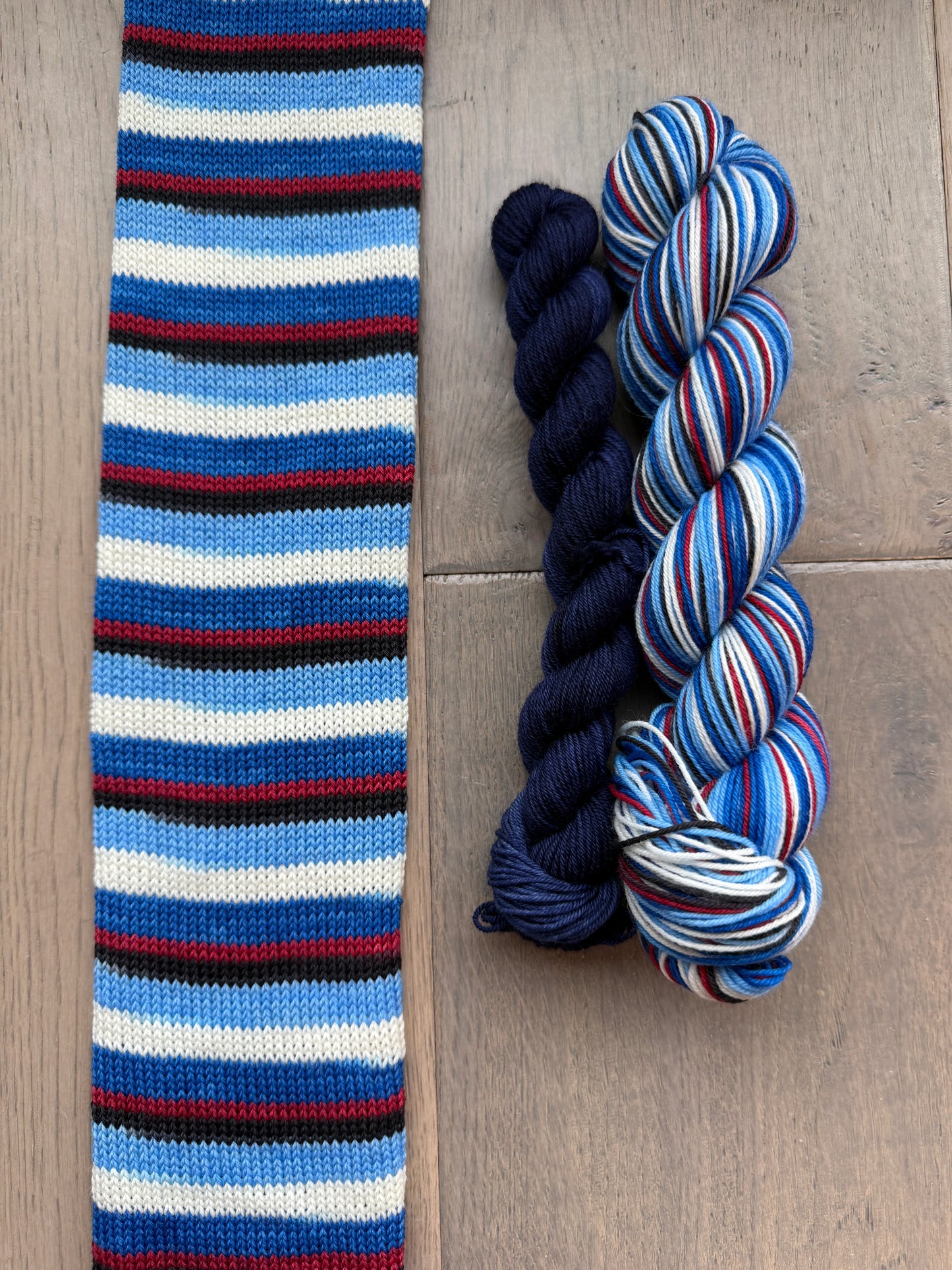 Polka Dot Creek Self-Striping Sock Set | Toronto Blue Jays