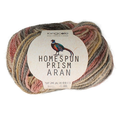 King Cole Yarns Homespun Prism Aran