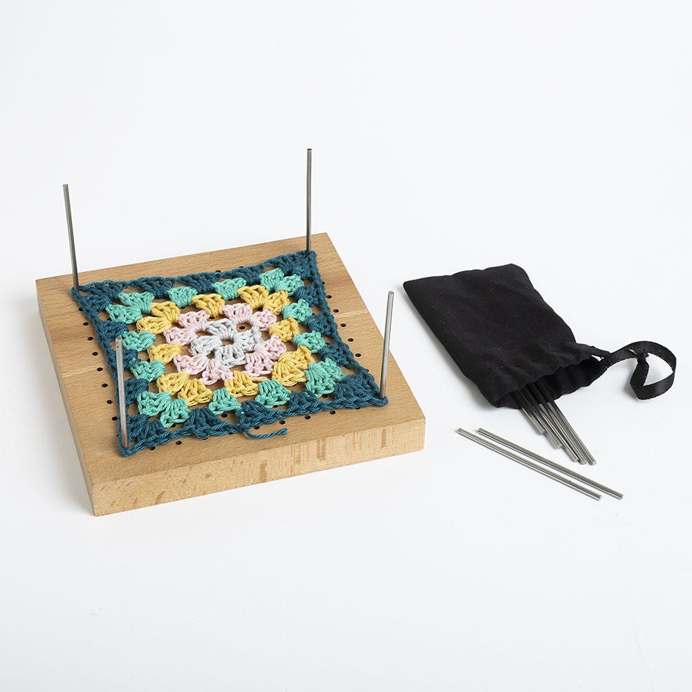 WeCrochet Small Granny Square Blocking Board