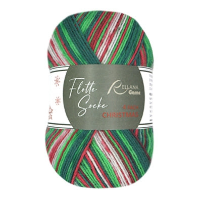 Rellana Garn Flotte Sock Christmas