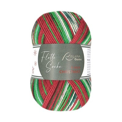 Rellana Garn Flotte Sock Christmas