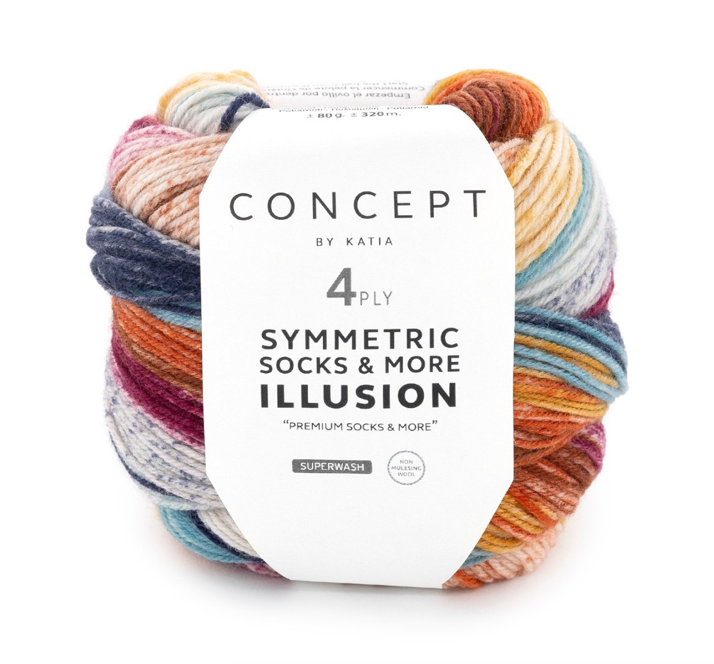 Katia Concept Illusion Symmetric Socks & More