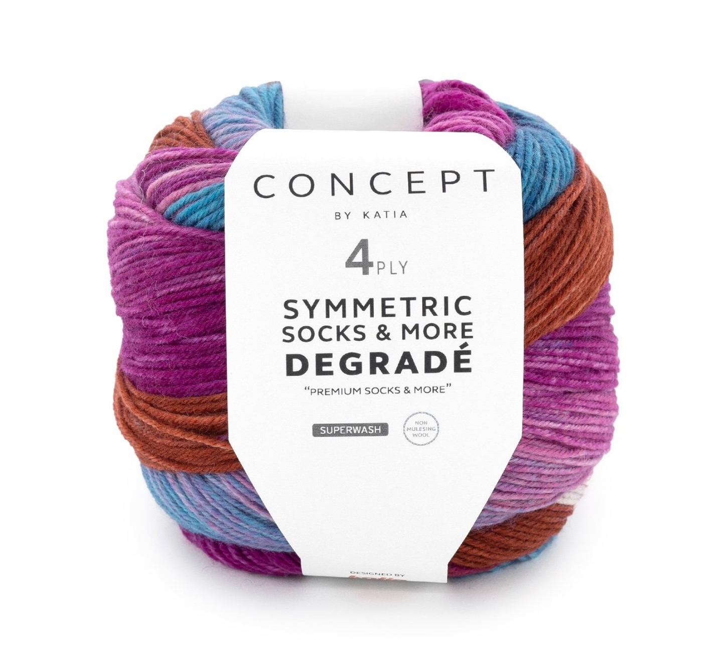 Katia Concept Degradé Symmetric Socks & More