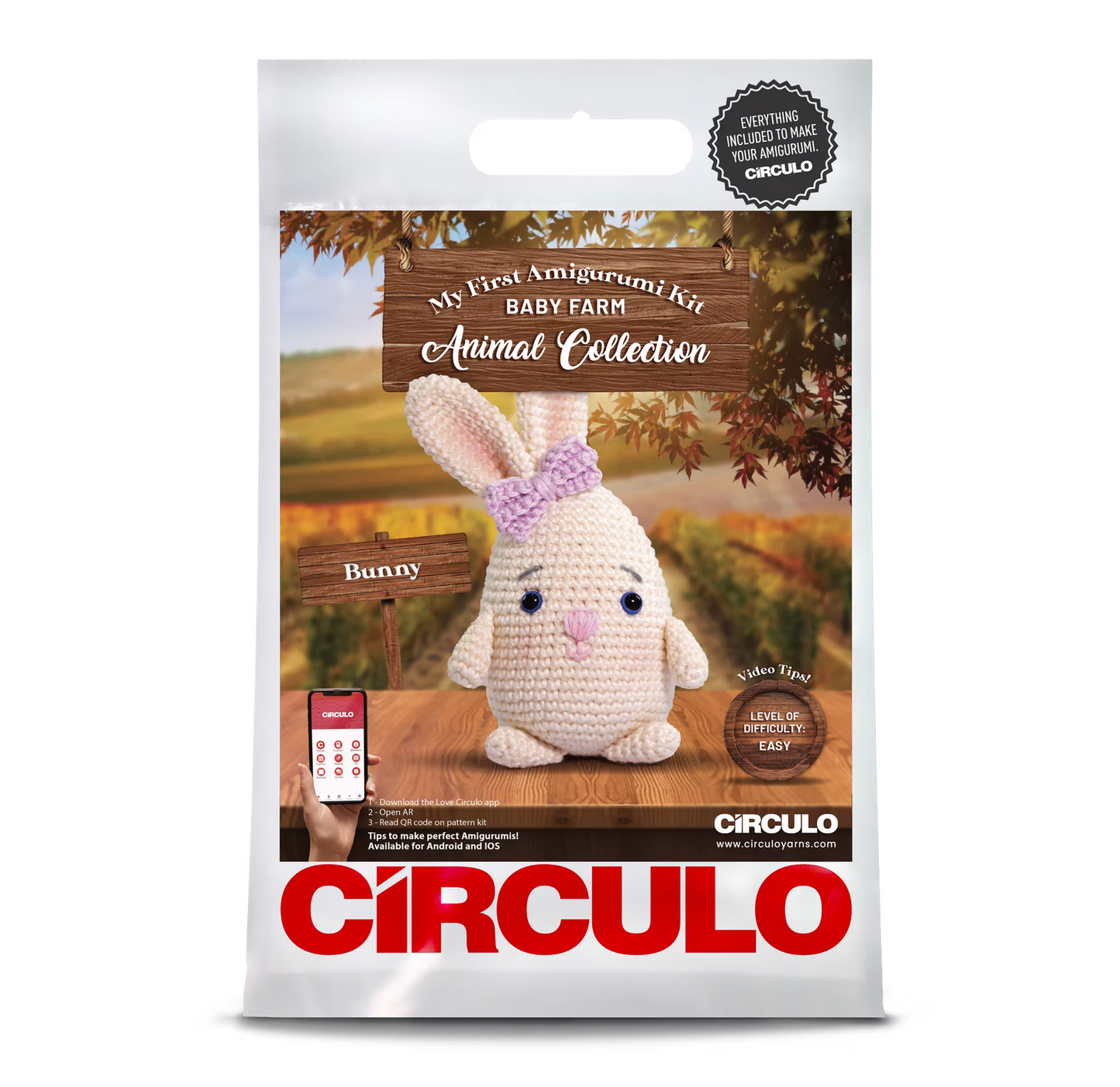 Circulo Baby Farm Animals Amigurumi Kits