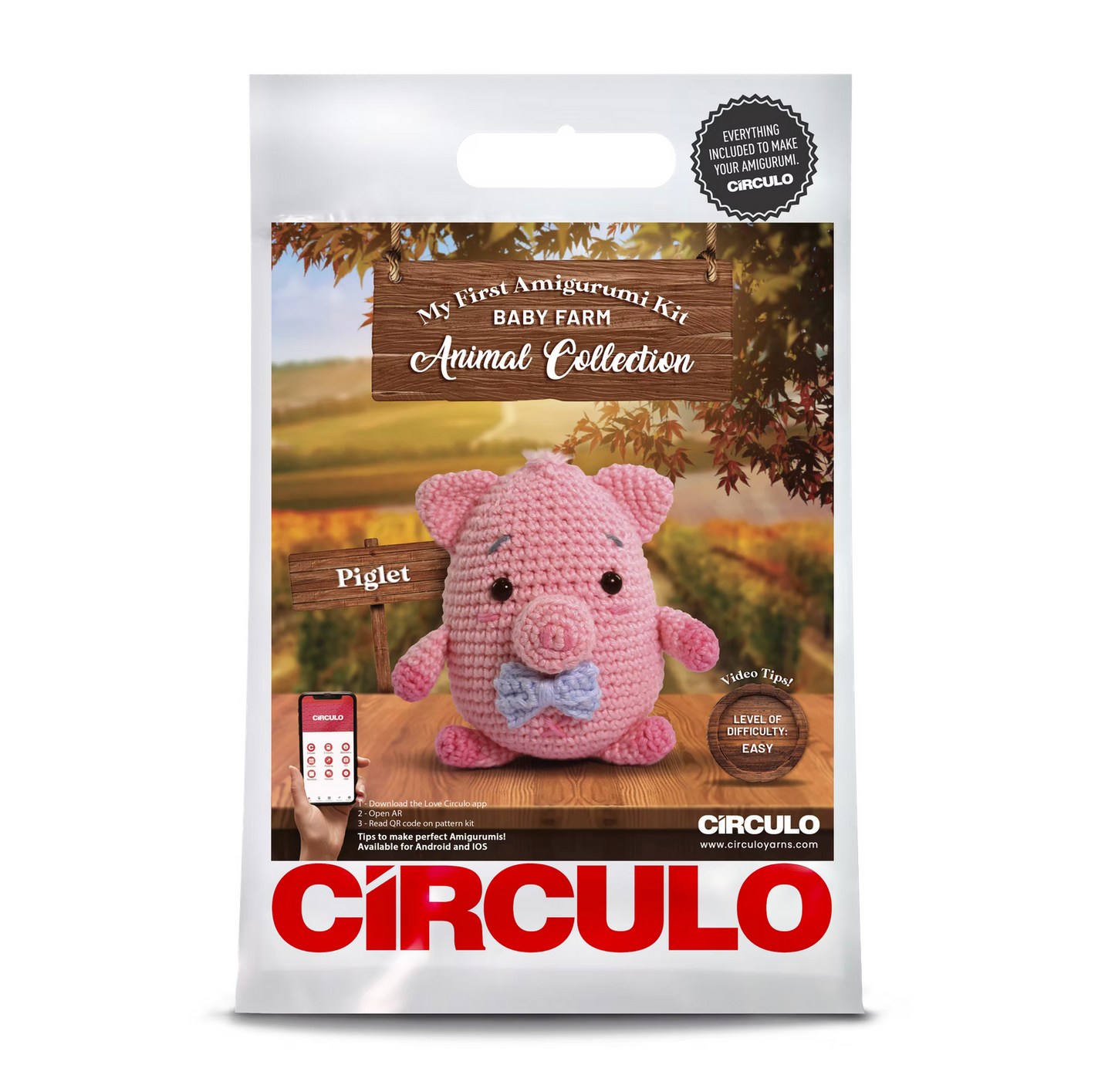 Circulo Baby Farm Animals Amigurumi Kits