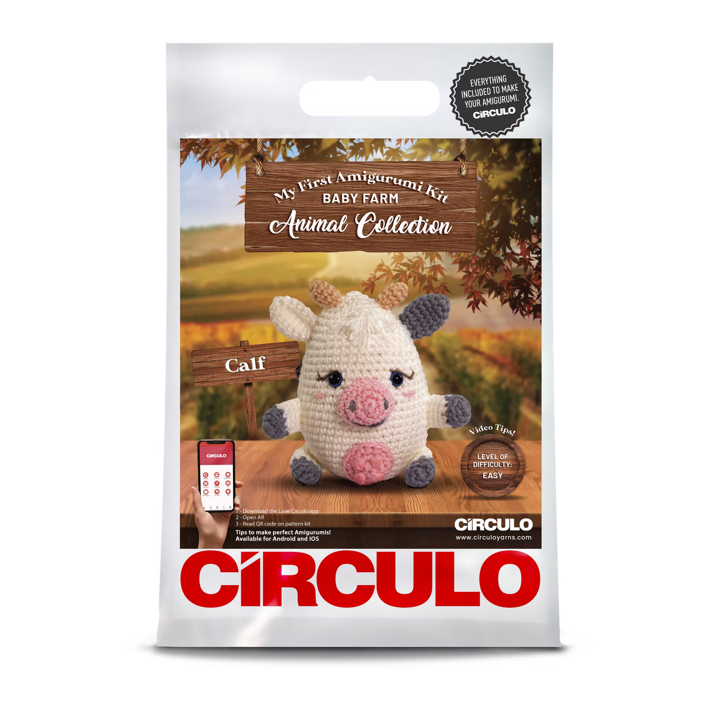 Circulo Baby Farm Animals Amigurumi Kits
