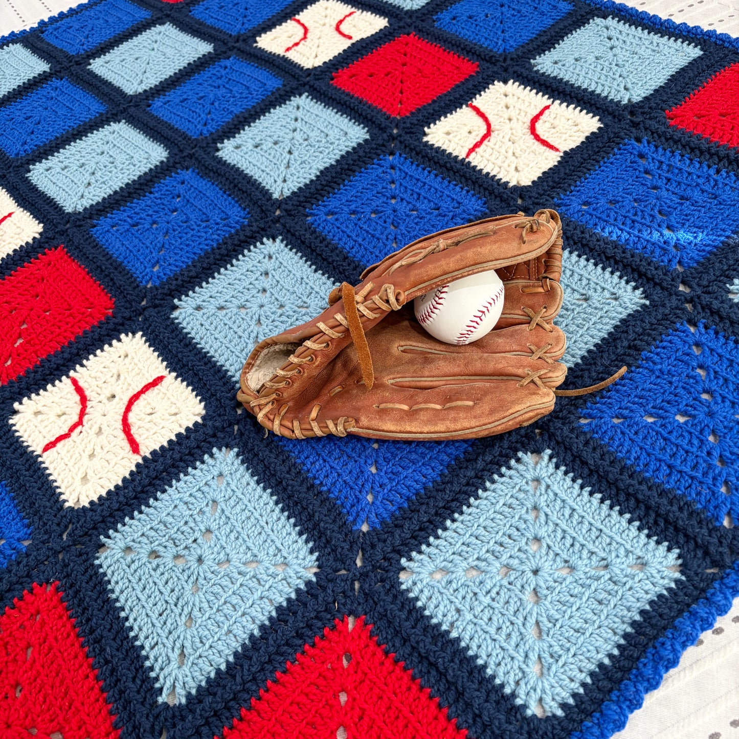 Batter Up Baseball Blanket Kit