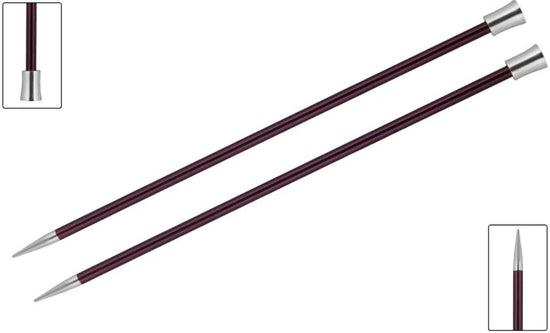 Knitter's Pride Zing Single Pointed Needles - 14" (35cm)