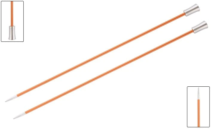 Knitter's Pride Zing Single Pointed Needles - 14" (35cm)