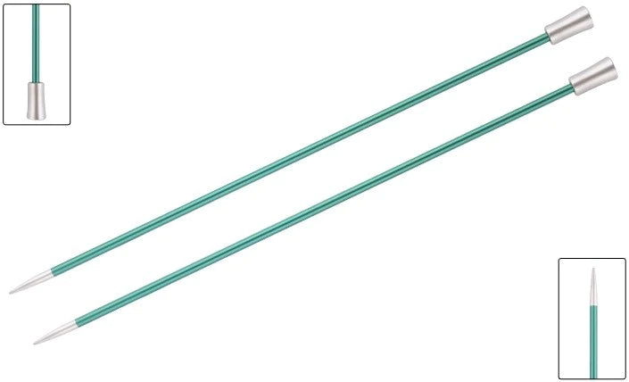 Knitter's Pride Zing Single Pointed Needles - 14" (35cm)