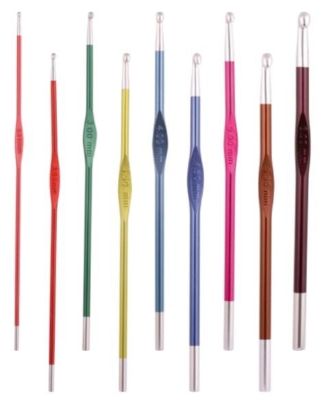 KnitPro - Zing Single Ended Crochet Hooks